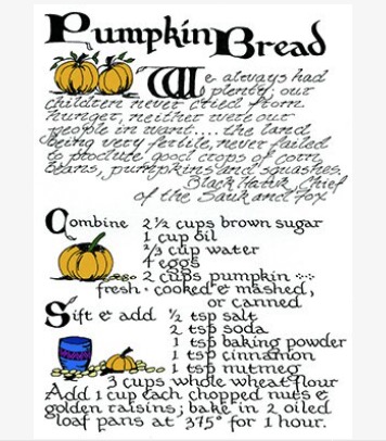 A Pumpkin Bread Tradition
