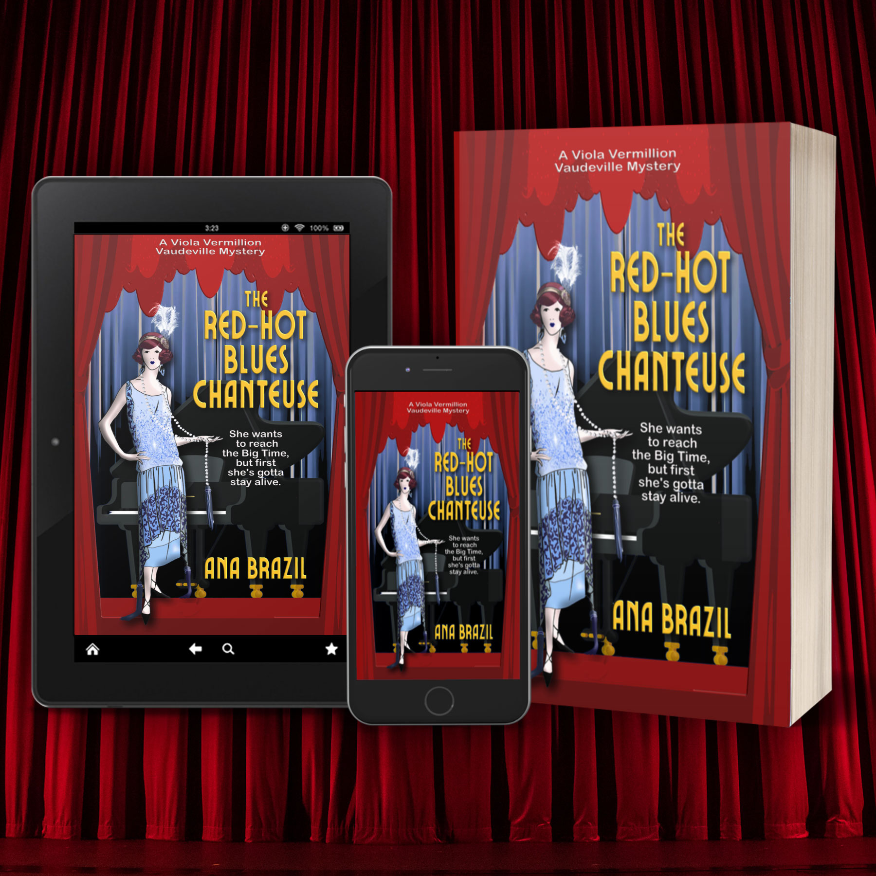 THE RED-HOT BLUES CHANTEUSE Release Day!