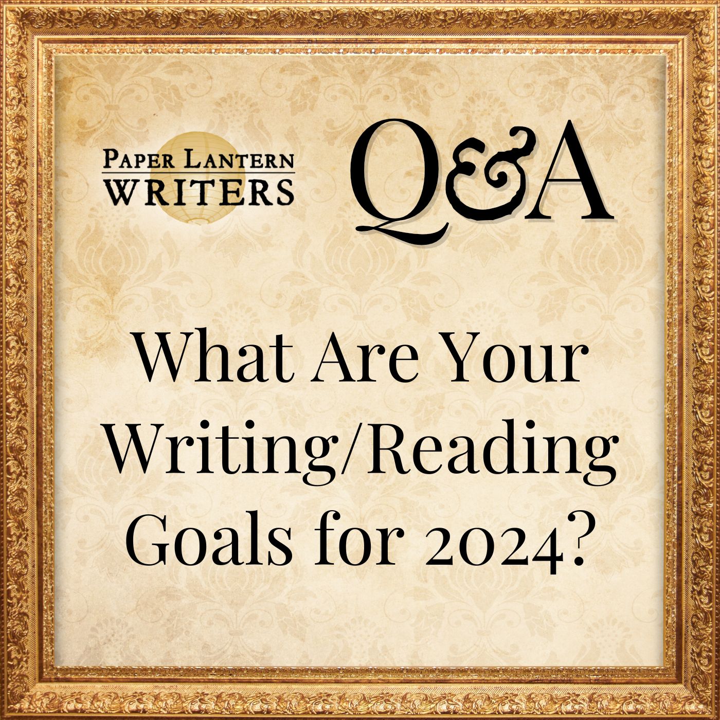 Q&A: What Are Your Writing/Reading Goals for 2024?