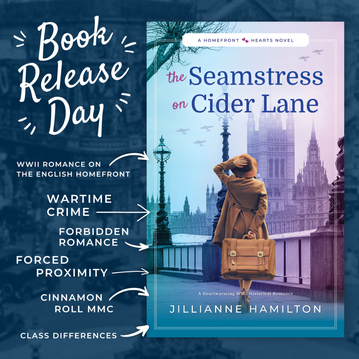 The Seamstress on Cider Lane is Here!